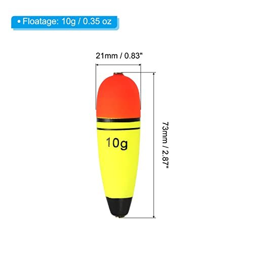 0.35oz Fishing Slip Bobbers, 4 Pack EVA Fishing Float view 2