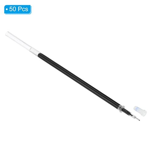 0.5mm Ink Pen Refills Black, 50 Pcs Gel Pen Refills Ballpoint Pen Ink view 3