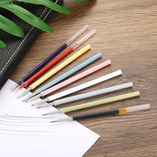 0.5mm Ink Pen Refills Black, 50 Pcs Gel Pen Refills Ballpoint Pen Ink view 5