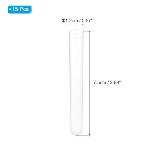 0.5x3" Plastic Sewing Needle Storage Holder, 15 Pack Portable Embroidery view 2