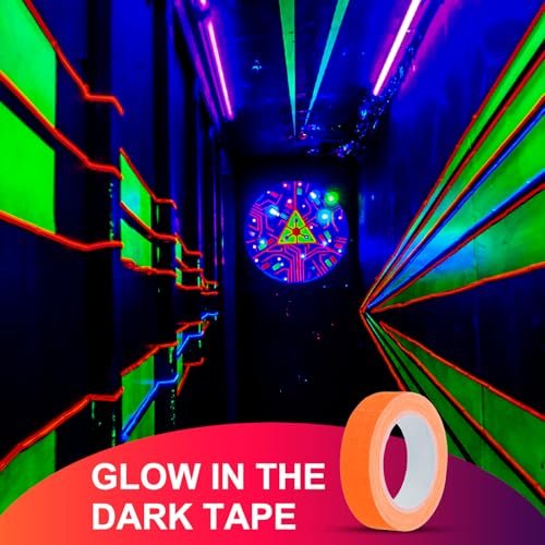 0.6 Inch x 16 Feet Neon Gaffer Cloth Tape view 5