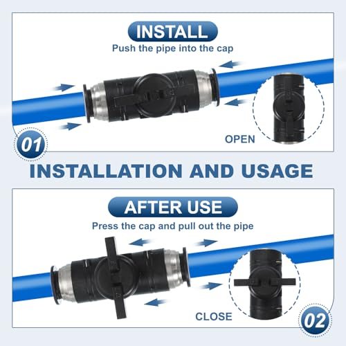 0-60 Degree BUC Air Flow Control Valve Quick Straight Connectors Air Hose view 4