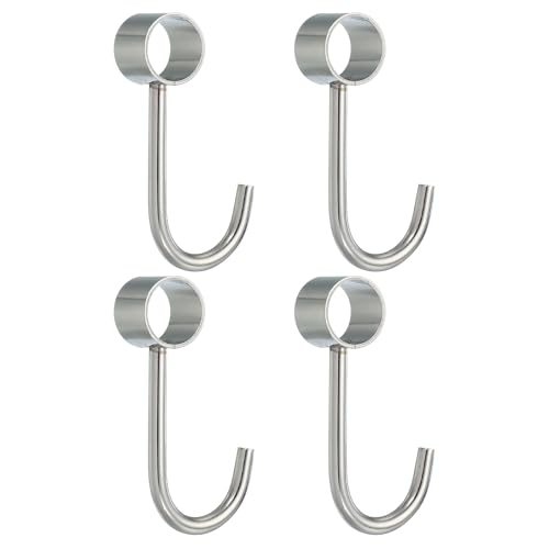 0.63" Closet Rod Hooks — PATIKIL