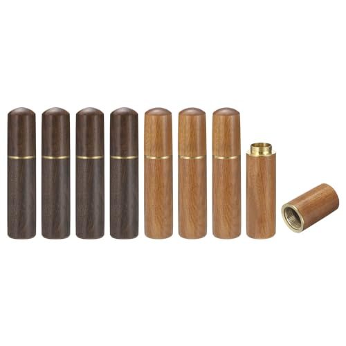 0.7" OD Wooden Sewing Needle Storage Holder Set Multicolored, Portable — PATIKIL