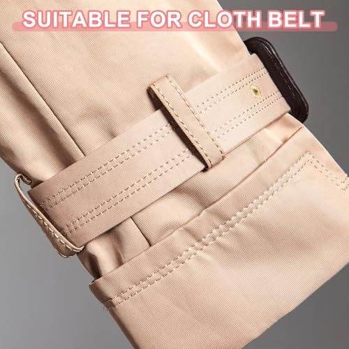 0.8x39" Flat Suede Leather Lace 20mm Faux Leather Strap Rose, Belt Strips view 5