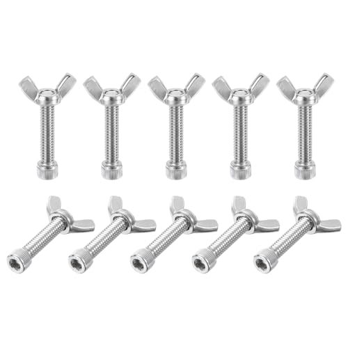 1-1/4" Stainless Steel Pottery Bat Pins, 10 Sets, Fits Standard Throwing — PATIKIL