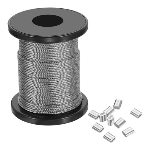 1/16" 98ft Cable Wire Rope — PATIKIL