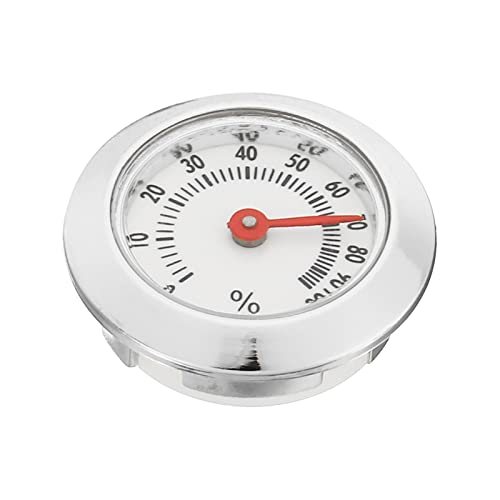 1.1Inch Round Indoor Outdoor Hygrometer, Mini Humidity Monitor Gauge No — PATIKIL