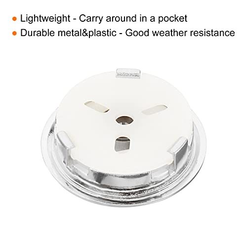 1.1Inch Round Indoor Outdoor Hygrometer, Mini Humidity Monitor Gauge No view 4