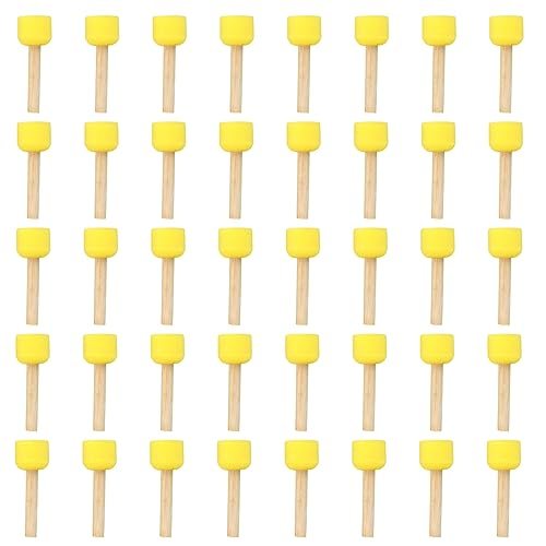 1.2" Paint Sponges - 40 Pack Round Sponge Foam Brushes — PATIKIL