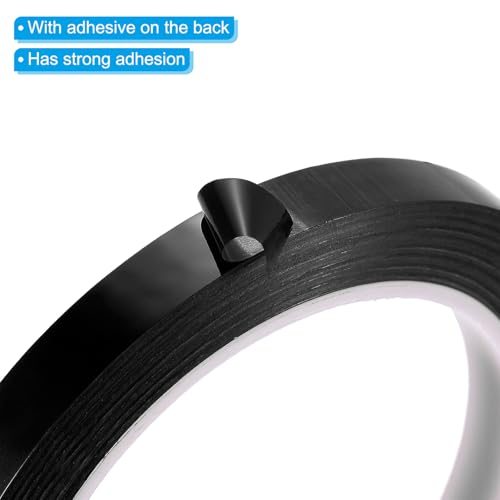 1/2" Whiteboard Tape 5pcs 72 Yard Thin Dry Erase Tape, Black view 4