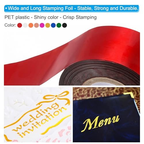 1.2"x400Ft Hot Stamping Foil Paper view 3