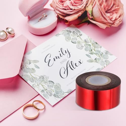 1.2"x400Ft Hot Stamping Foil Paper view 4