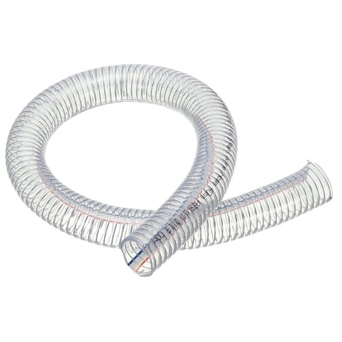 1-3/4" ID Wire Reinforced Hose 3.3 Ft PVC Vinyl Suction Tubing, High — PATIKIL
