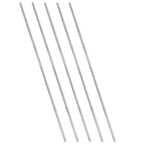 1/4"-20 UNC 304 Stainless Steel Fully Threaded Rod 5Pcs 12" L — PATIKIL