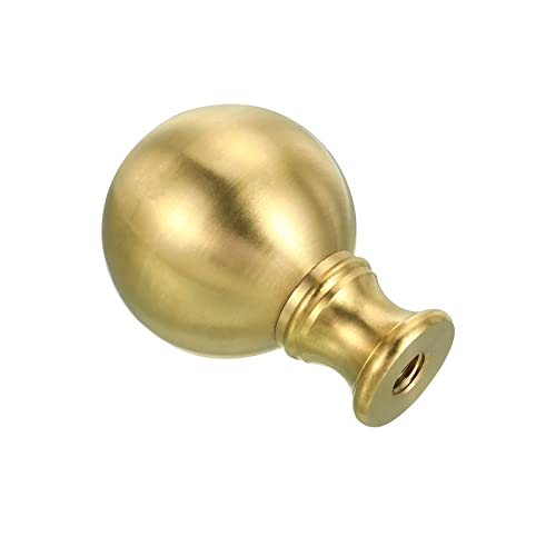 1/4-27 Lamp Finial Ball Cap Knob, Lamp Shade Harp Top Screw Decoration