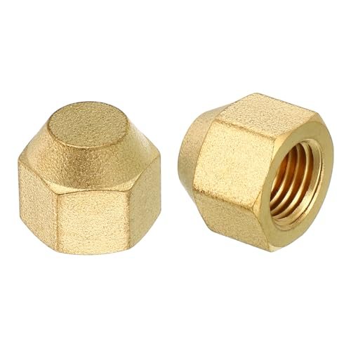 1/4" Brass Flare Cap — PATIKIL