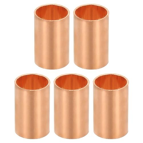 1/4" Copper Coupling Fittings with Sweat Ends — PATIKIL