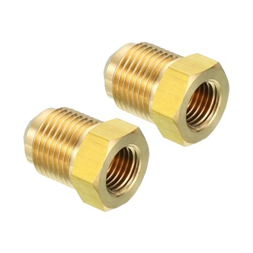 1/4 Inch Female Flare x 3/8 Inch Male Flare Connectors — PATIKIL