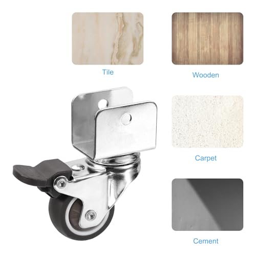1.5" Swivel Caster Wheels view 5