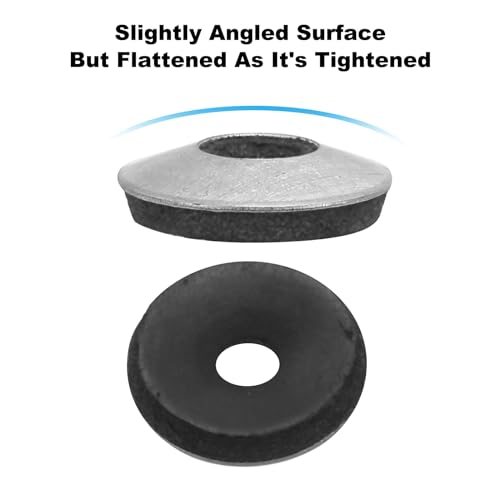 1/5" x5/9" EPDM Bonded Sealing Washers view 4
