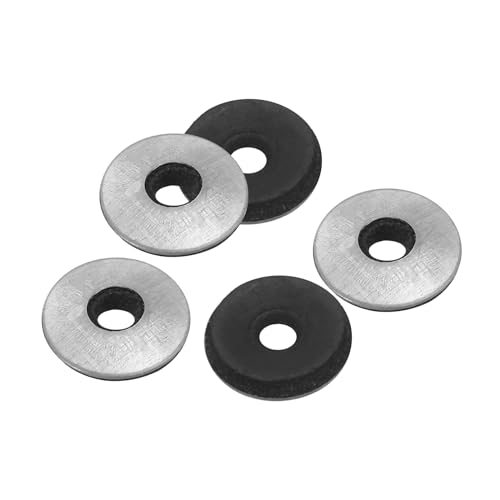 1/6" x1/2" EPDM Bonded Sealing Washers, 100Pcs Galvanized #8 — PATIKIL