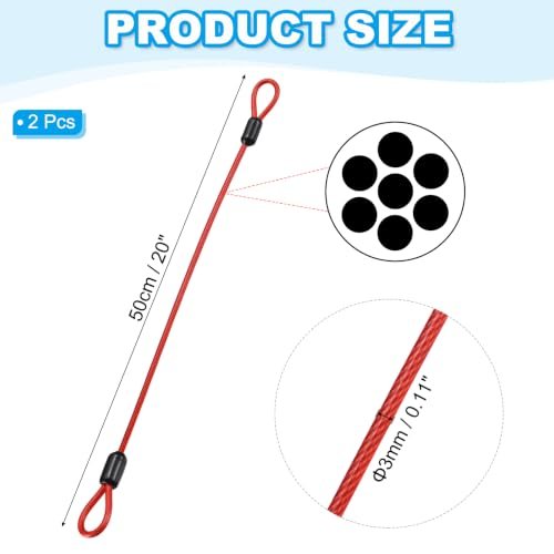 1/8" Dia Vinyl Coated Stainless Steel Cable view 2