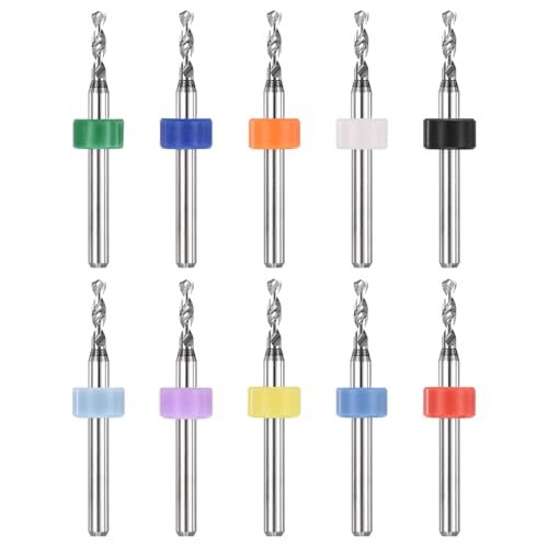 1/8" Shank 135° Mini Small Bits Print Circuit Board Drilling Tool — PATIKIL