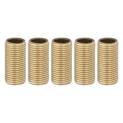 1/8IP Standard Thread Brass Lamp Pipe Nipple — PATIKIL