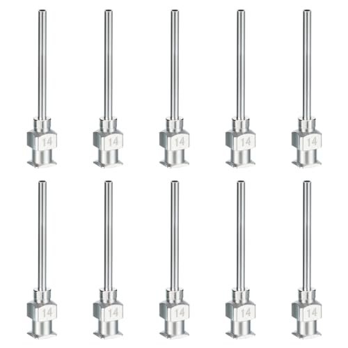 1 Inch Stainless Steel Liquid Dispenser Needles — PATIKIL