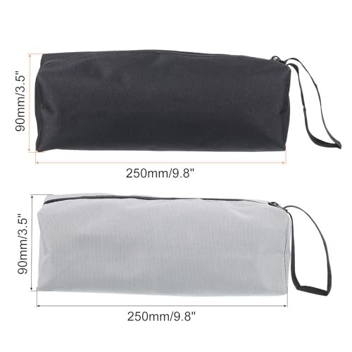 10" Zipper Tool Pouch, 2 Pack Multipurpose Tool Bag Waterproof Tote Bag view 2