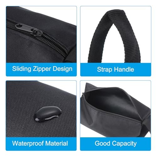 10" Zipper Tool Pouch, 2 Pack Multipurpose Tool Bag Waterproof Tote Bag view 4
