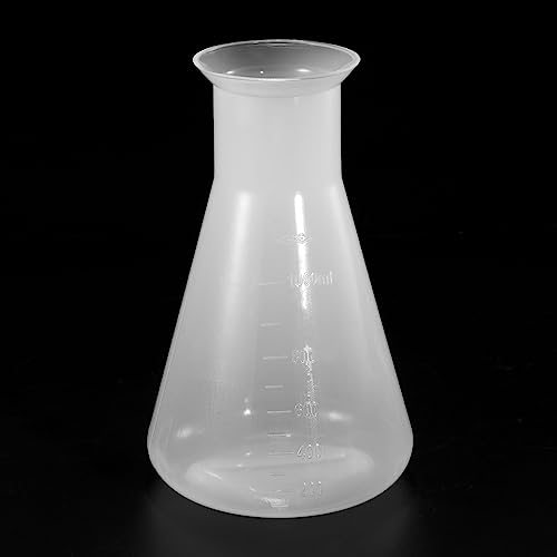 1000ml Plastic Erlenmeyer Flask, 1 Pack Wide Mouth Conical Flask view 3