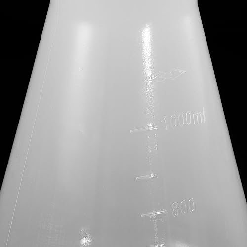 1000ml Plastic Erlenmeyer Flask, 1 Pack Wide Mouth Conical Flask view 5