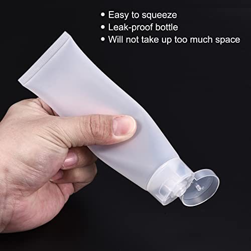 100ml Squeeze Tube, 6 Pack Empty Cosmetic Tubes Plastic view 5
