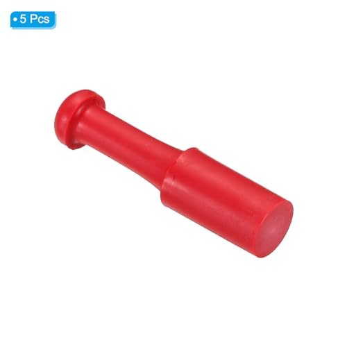 10mm Stamp Rubber Round Handle, 5 Pack Rubber Knobs Stamp Mounts Drawer view 3