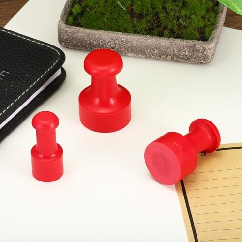 10mm Stamp Rubber Round Handle, 5 Pack Rubber Knobs Stamp Mounts Drawer view 5
