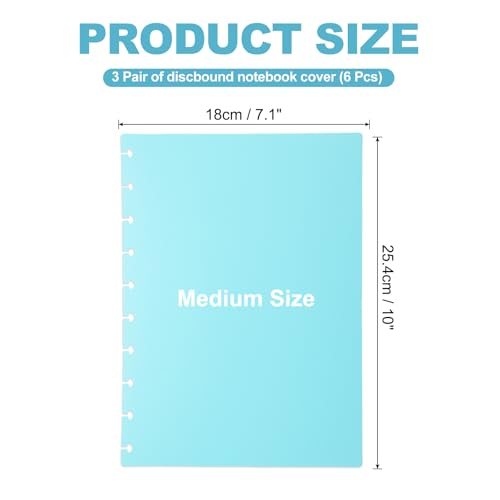 10x7.1 Discbound Notebook Cover B5 Letter Size view 2