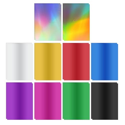 11.7x8.3" Hot Stamping Foil Paper Sheet Heat Transfer Hot Stamping, 50 — PATIKIL