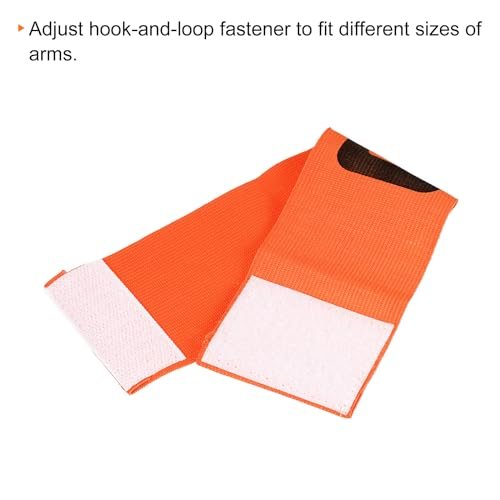 11.8x2.8 Soccer Captain Armband, 4Pcs Nylon Elastic Protective Arm Badge view 3