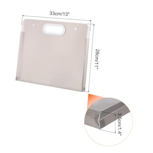 11 Inch Plastic Art Portfolio, Large Art Storage Bag view 2