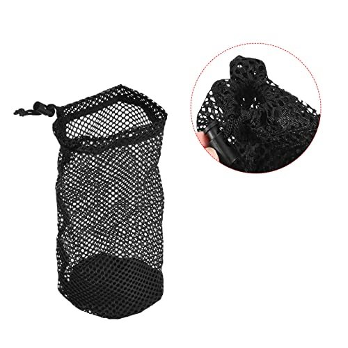 11"x5.5" Golf Ball Bag, Nylon Drawstring Mesh Bag Storage 48-56 Balls view 4