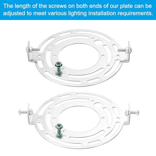 115mm (4.53") Universal Light Fixture Mounting Bracket Kit 2set, Light view 5