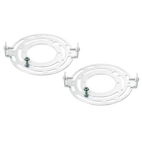 115mm (4.53") Universal Light Fixture Mounting Bracket Kit 2set, Light — PATIKIL