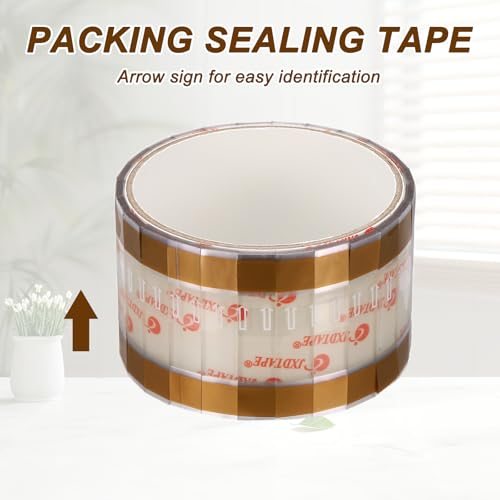 11x55mm Beverage Sealing Tape 2 Roll Tamper Proof Stickers Brown view 3