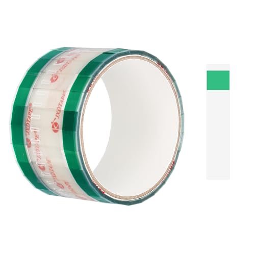 11x55mm Beverage Sealing Tape Tamper Proof Food Stickers Green — PATIKIL