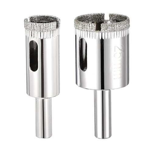 12-25mm Diamond Hole Saw Set 15/32" — PATIKIL