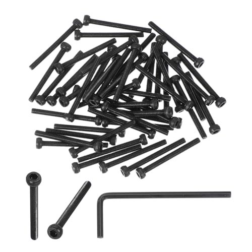 12.9 Grade Carbon Steel Hexagon Socket, Hex Socket Drive Machine Screws — PATIKIL