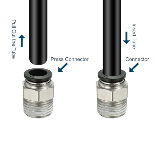 12mm x 1/2"NPT Male Thread Push view 5