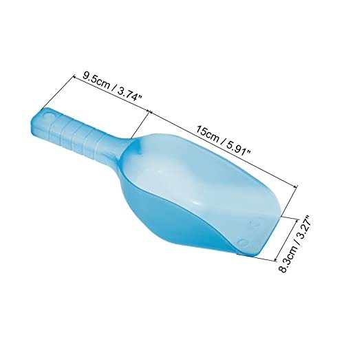 12oz Ice Scoop, 1 Pack Plastic Ice Maker Shovel view 2